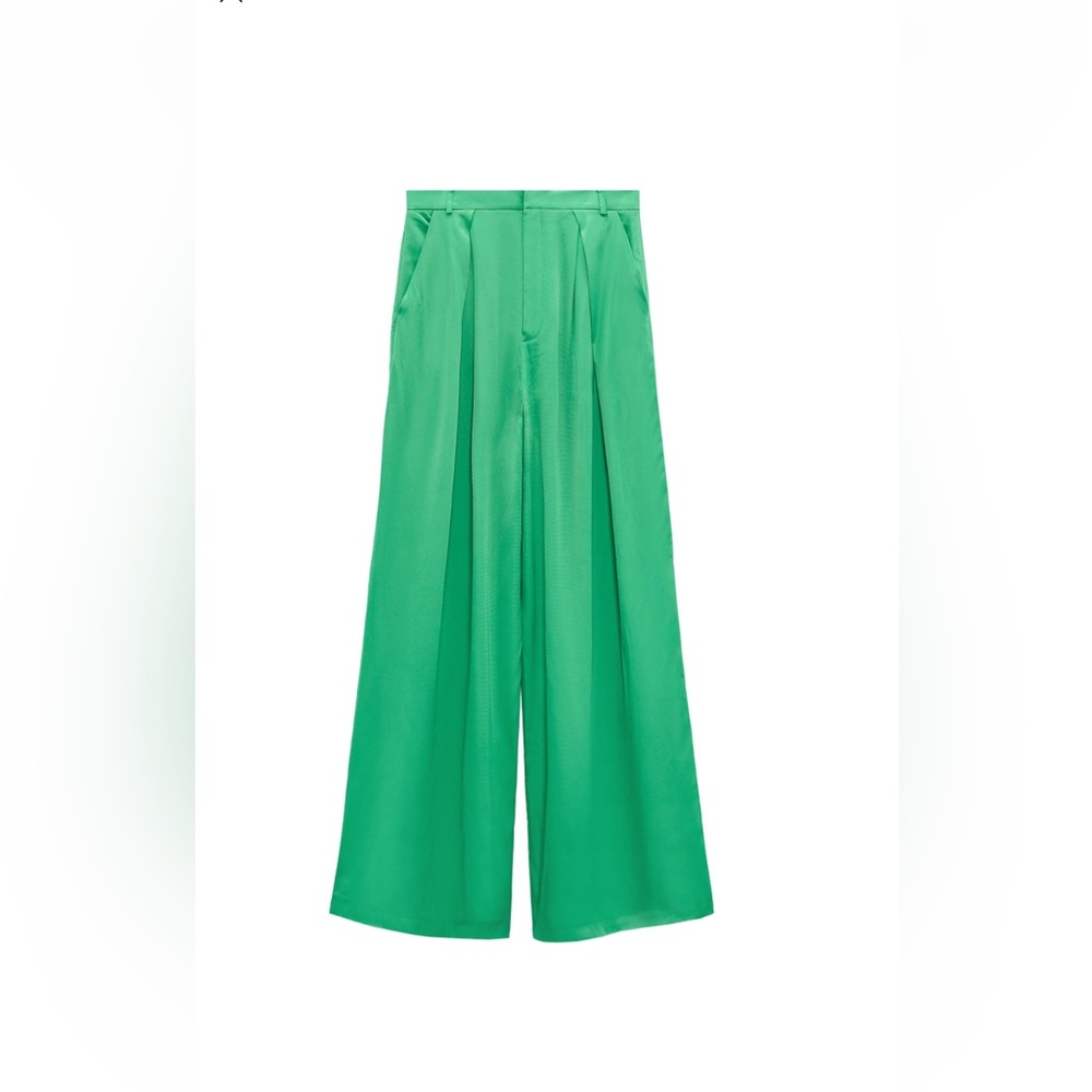 Zara Emerald Green Trousers